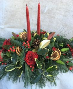 Christmas Cheer - table arrangement
